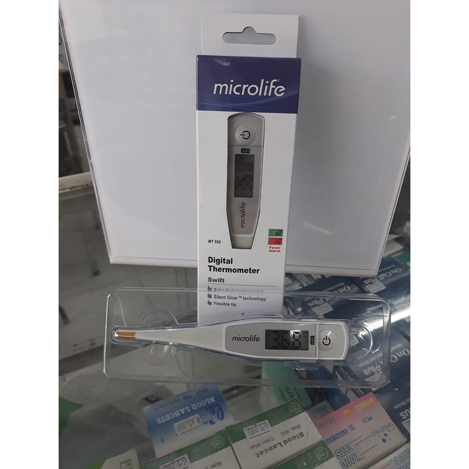 NHIỆT KẾ ĐIỆN TỬ MICROLIFE MT 500 - BÁO SỐT 10S