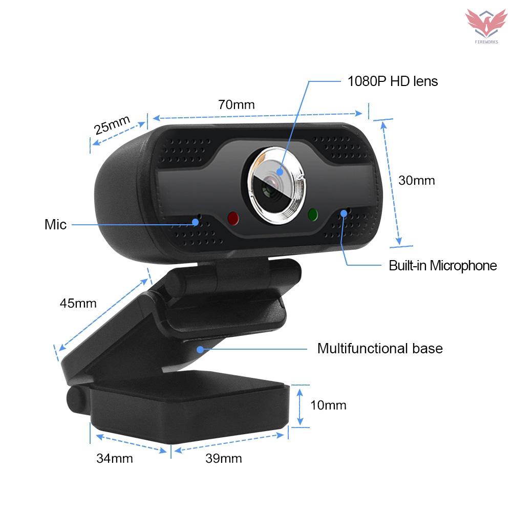 Webcam Thông Minh Cổng Usb 1080p Hỗ Trợ Quay Video / Phát Sóng Trực Tuyến | BigBuy360 - bigbuy360.vn