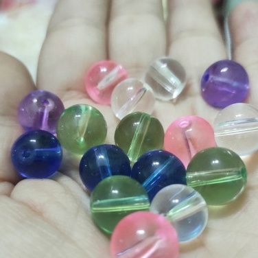 1 viên đá nhân tạo nhiều màu size 10mm