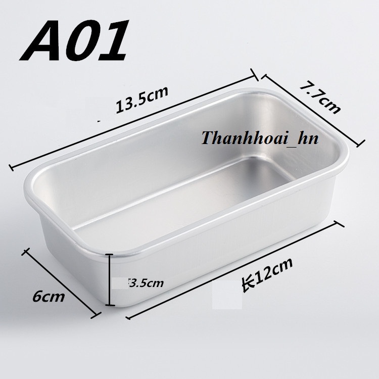 khuôn bánh mì nhôm đúc A01-A02-A03-A04-A05