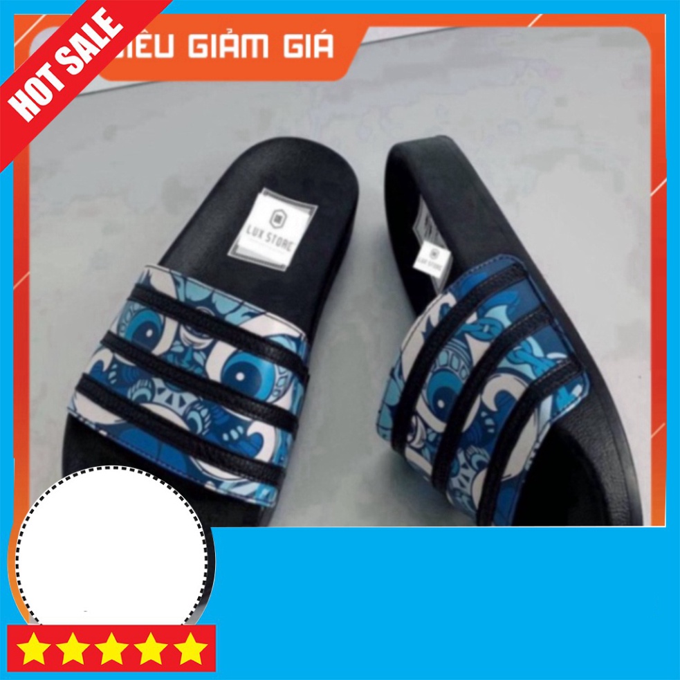 Dép 𝐀𝐃𝐈𝐃𝐀𝐒 Kì Lân Đế Chữ - Đép Quai Ngang Nam Nữ Thời Trang Hottrend 2022 TrungPii Siêu rẻ shopee
