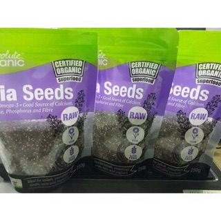 Hạt chia Úc Absolute organic chia seed 250g