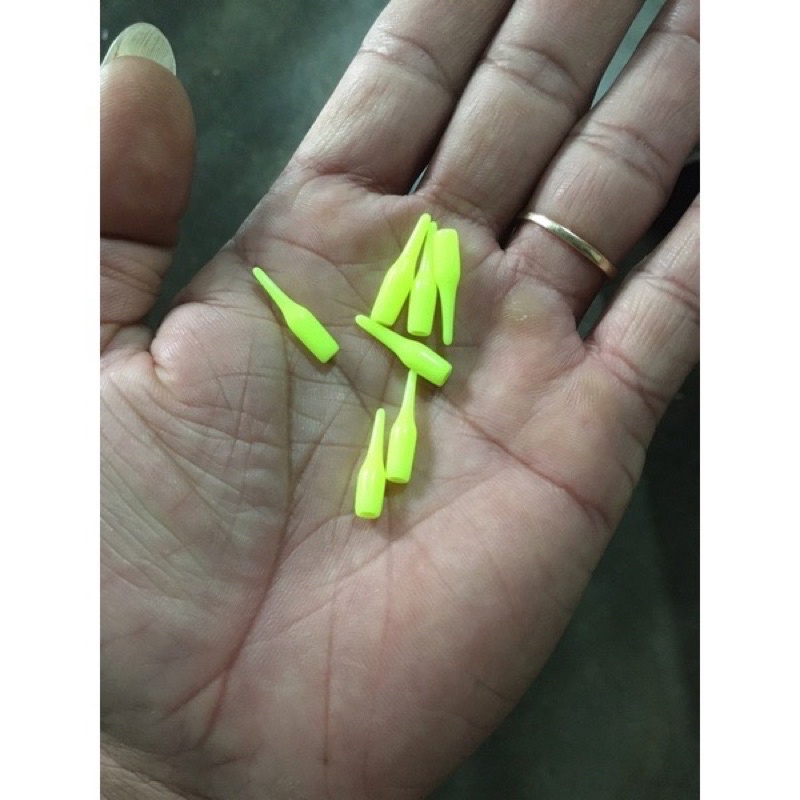 Chụp chì câu cá bằng nhựa, bền bỉ chống vướng