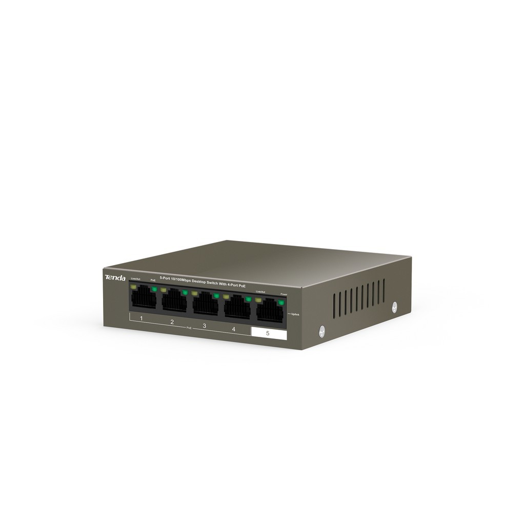 Bộ chia Tenda Switch 5 Port POE 1105P - dành cho Camera và CCTV