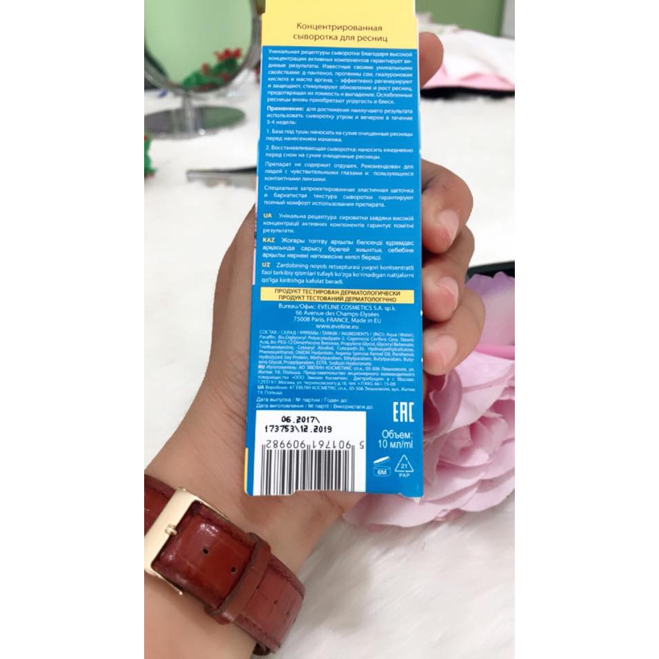 [Bao mọc] Huyết thanh dưỡng mọc dài mi Eveline 8 in 1 | BigBuy360 - bigbuy360.vn