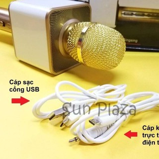 Micro kèm Loa Bluetooth SD-08 zin nghe  lớn hay