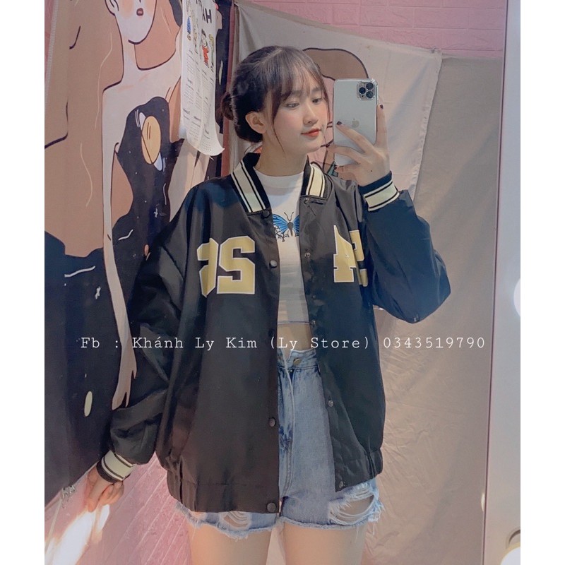 Áo khoác bomber dù 2 lớp | BigBuy360 - bigbuy360.vn