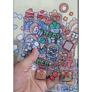 1 miếng dán sticker siêu đáng yêu