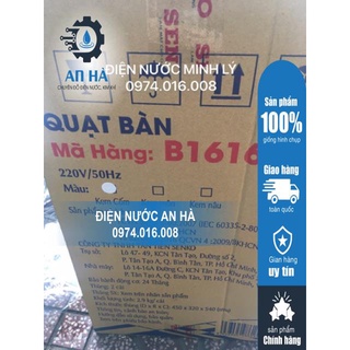 (Giao Grap-Nowship-Nhận hàng sau 30 Phút) Quạt Bàn B1616 Senko