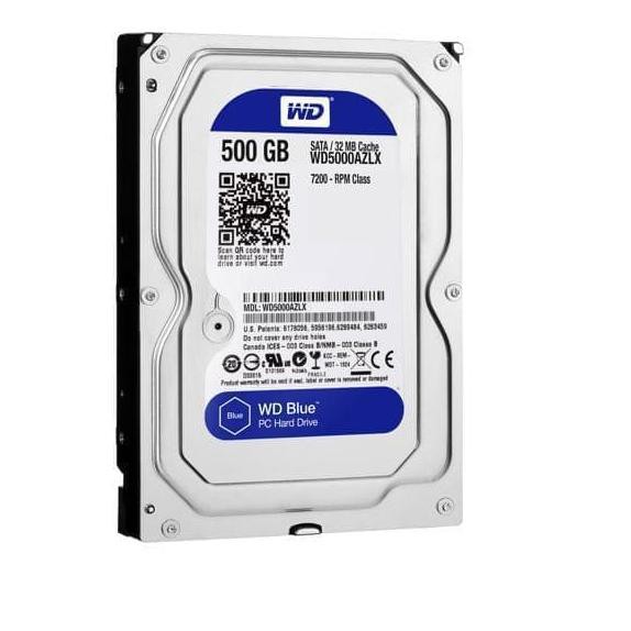 Ổ Cứng Trong 3.5 '' Wd 500gb Hdd Sata2 1 Năm | BigBuy360 - bigbuy360.vn
