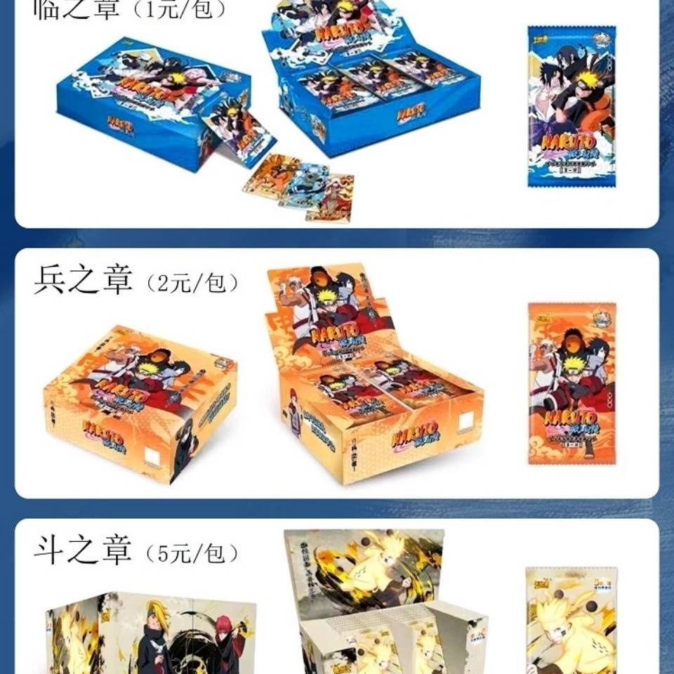Bộ Sưu Tập Thẻ Bài Naruto Vortex Chính Hãng