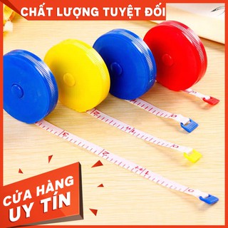 Thước cuộn mini may đồ nhỏ gọn 150cm – Thước dây rút đo quần áo( Freeship Toàn Quốc )