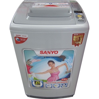 miếng dán máy giặt Tem dán máy giăt SANYO