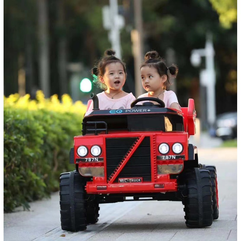 Ô tô điện trẻm em kiểu dáng xe tải 797