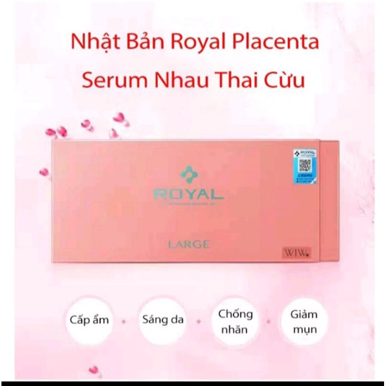 {Hàng 1k}Tinh chất serum nhau thai cừu Royal Hoàng Gia dưỡng trắng.