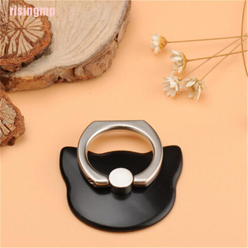 Risingmp☪ Cat Holder Animal 360° Ring Stand Finger Bracket For Smart Phone Mobile Phone