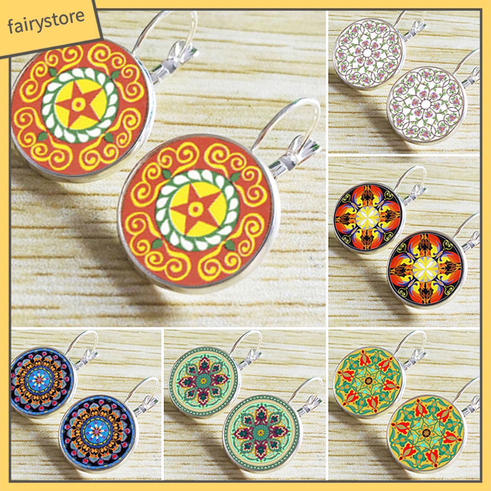 Khuyên Tai Đính Đá Phong Cách Bohemian Thanh Lịch Dành Cho Nữ