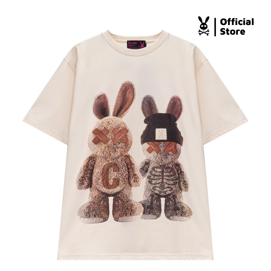 Áo Thun Unisex Bad Rabbit COUPLE TEDDY 100% Cotton - Local Brand Chính Hãng