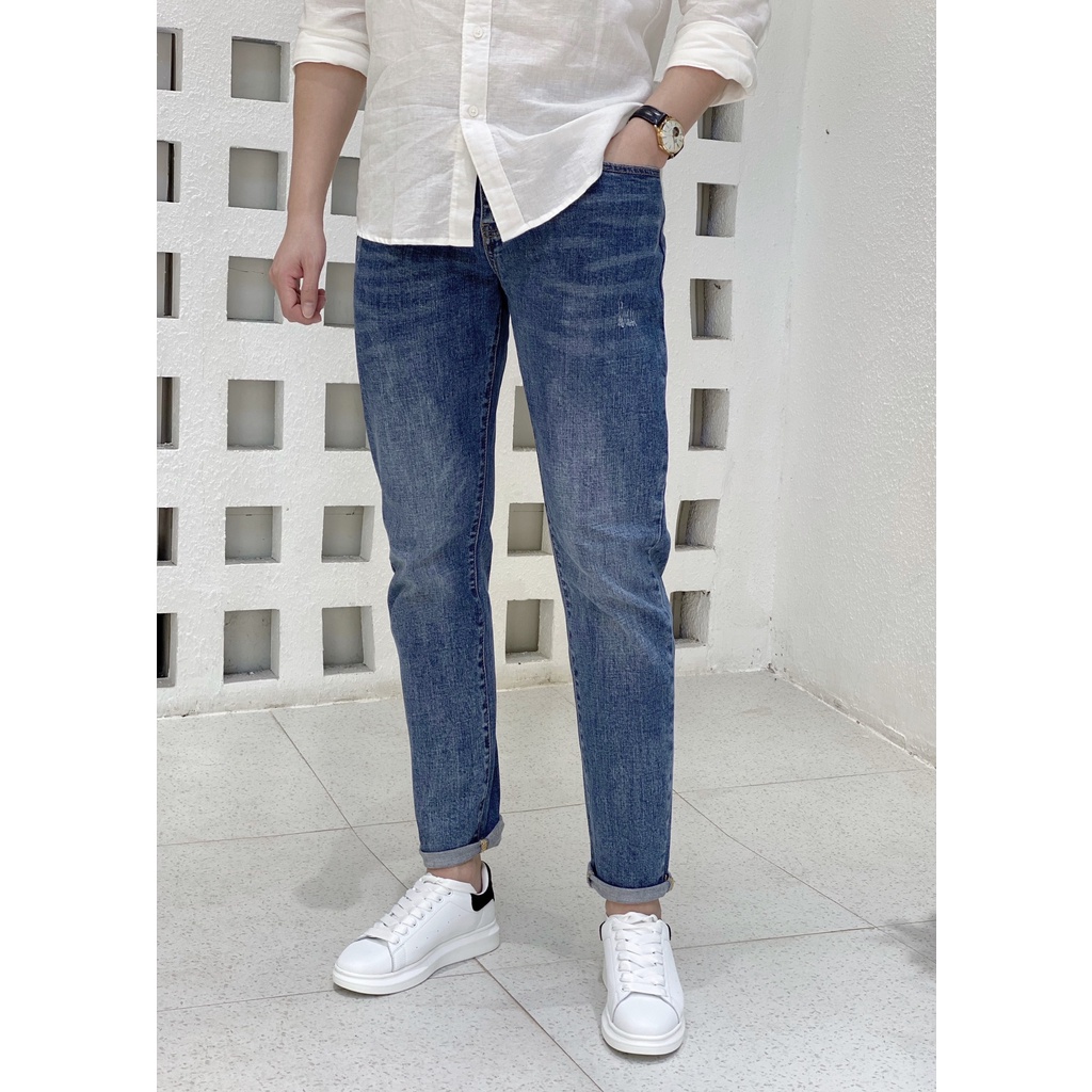 Quần Jean Nam Slim Fit The D Thiết Kế Form Ôm Co Giãn Tốt, Chất Liệu Bền Đẹp J6722 - J6726 | BigBuy360 - bigbuy360.vn