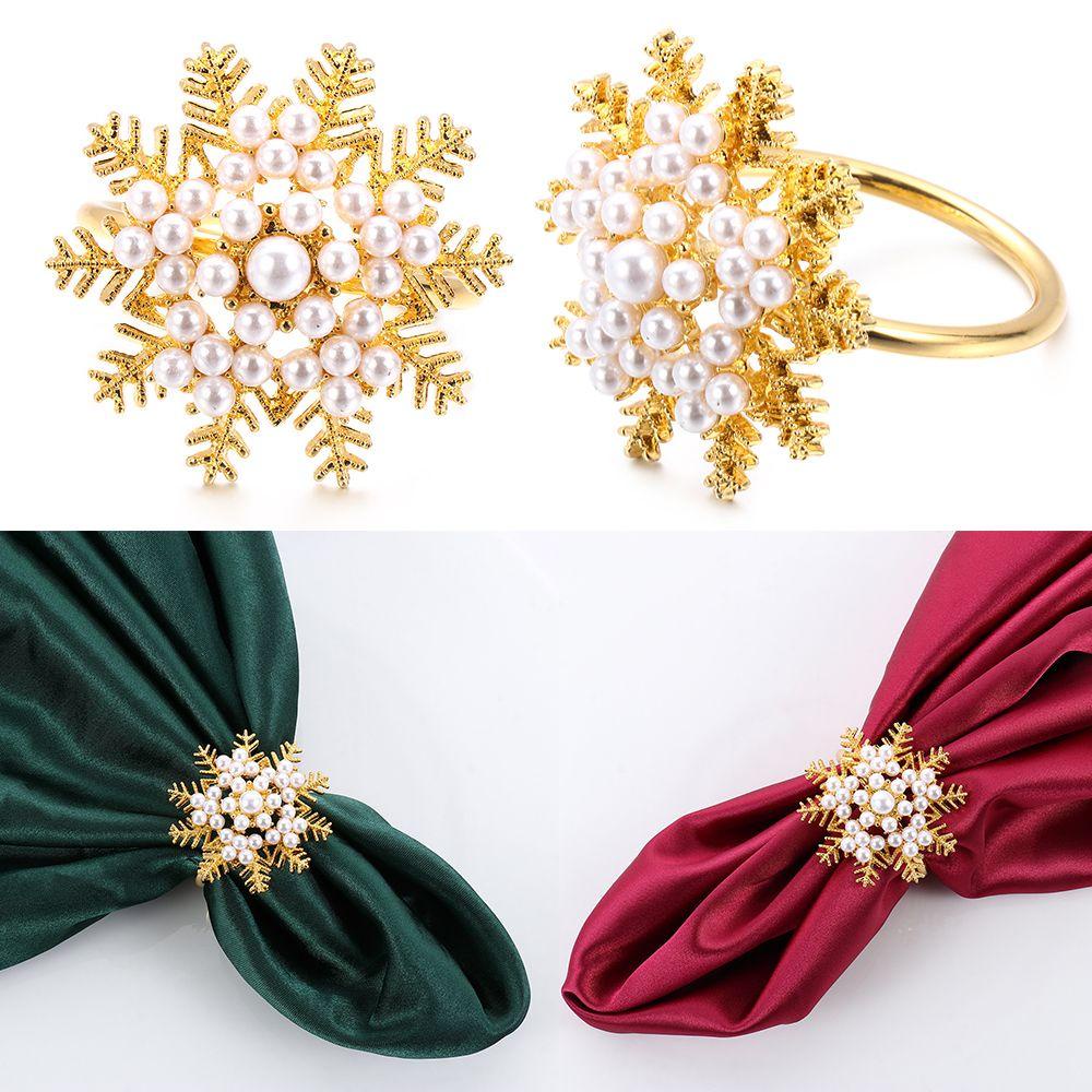 1 / 3 / 6 Vòng Dây Hình Bông Tuyết Trang Trí Giáng Sinh