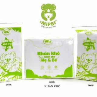 Combo giấy khô đa năng mipbi 300g/600g