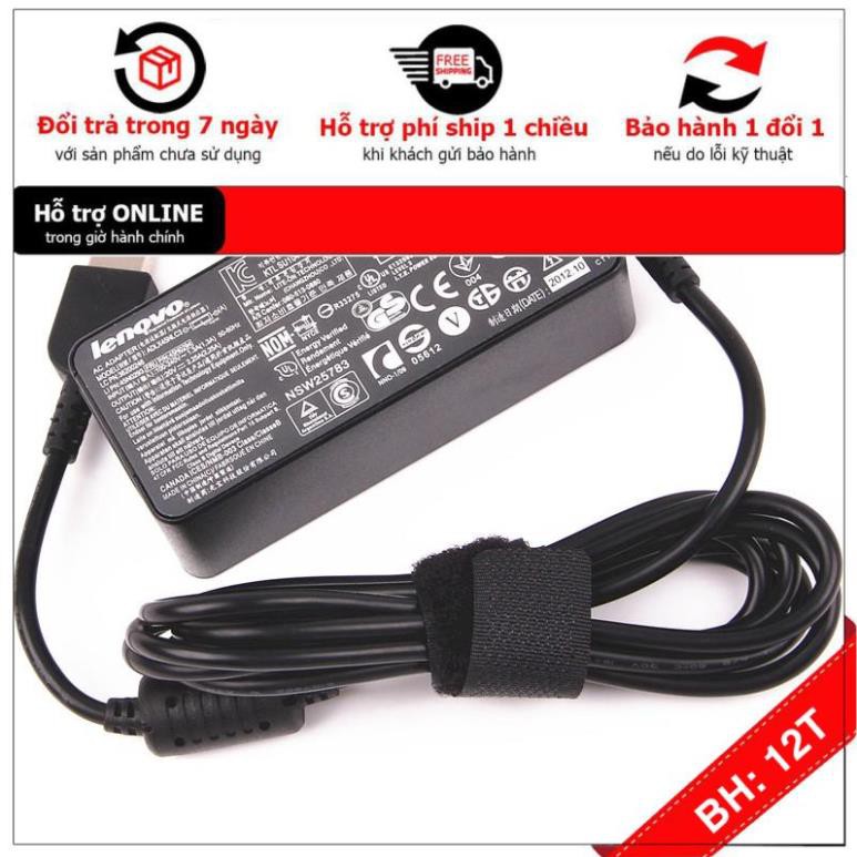 [BH12TH] [- Sạc cho Laptop Lenovo Flex 3 20V 2.25A vuông USB
