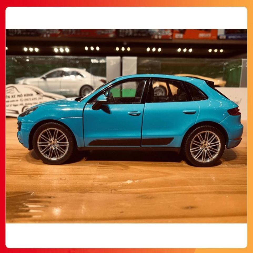 Siêu Hot Xe mô hình Porsche Macan Turbo tỉ lệ 1:24 hãng Welly chính hãng