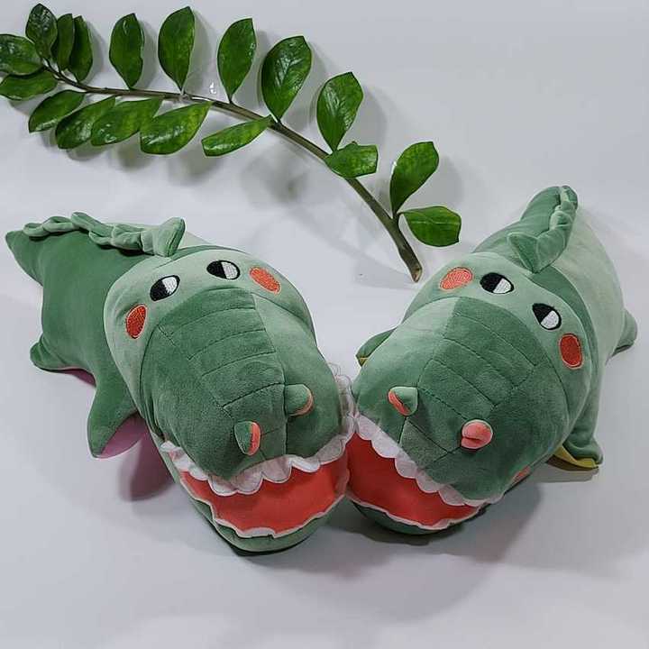 Gấu Bông Cá Sấu Ngáo Cute Chất Liệu Vải Nhung Co Giãn 4 chiều- Thú Nhồi Bông Cá Sấu Mặt Ngáo Mềm Mịn 60 Cm