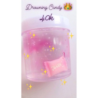 SLIME DROWNING CANDY - CLEAR SLIME ĐẶC VÀ DẺO - SLIME TRONG AN TOÀN o(╥﹏╥)o