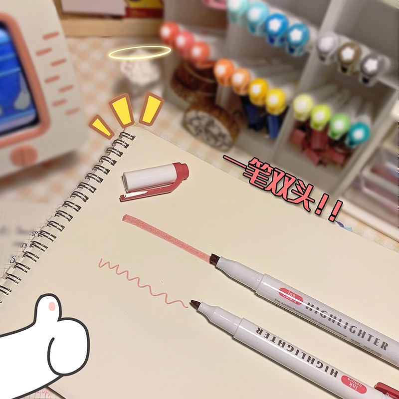 Bộ 5 Bút Bắt Sáng Hai Đầu Dùng Trang Trí Nghệ Thuật