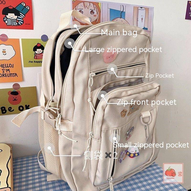 Ba Lô Học Sinh Kích Thước Lớn Dễ Thương Xinh Xắn