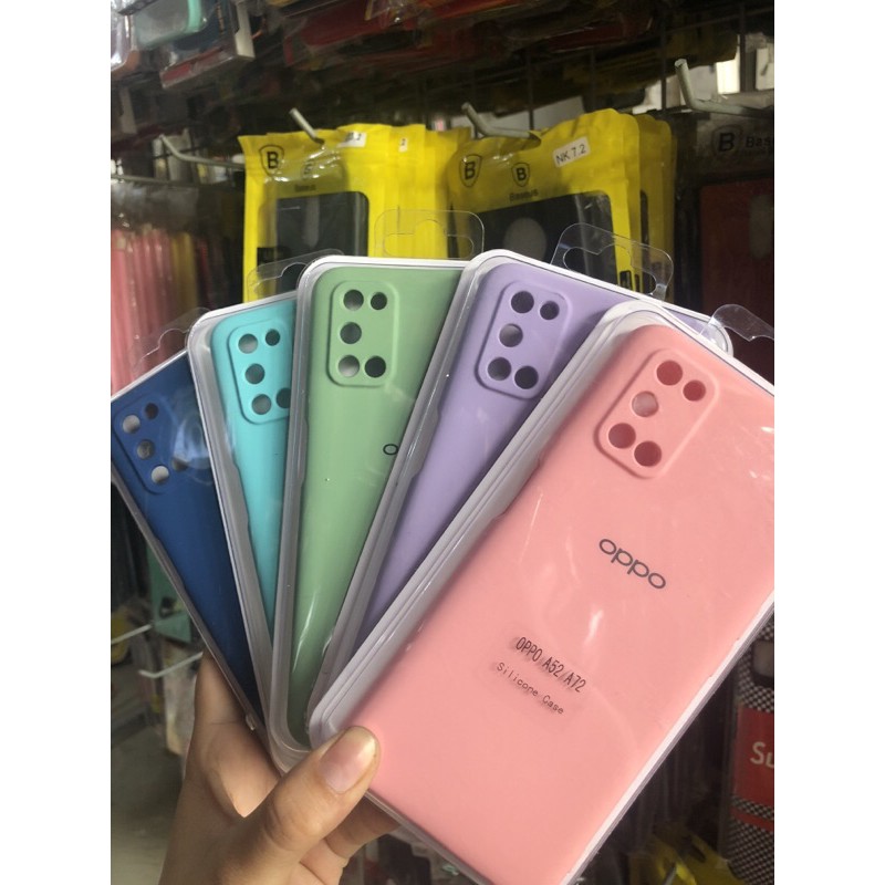 Oppo A52/ A72/ A92 Ốp lưng dẻo màu chống bẩn