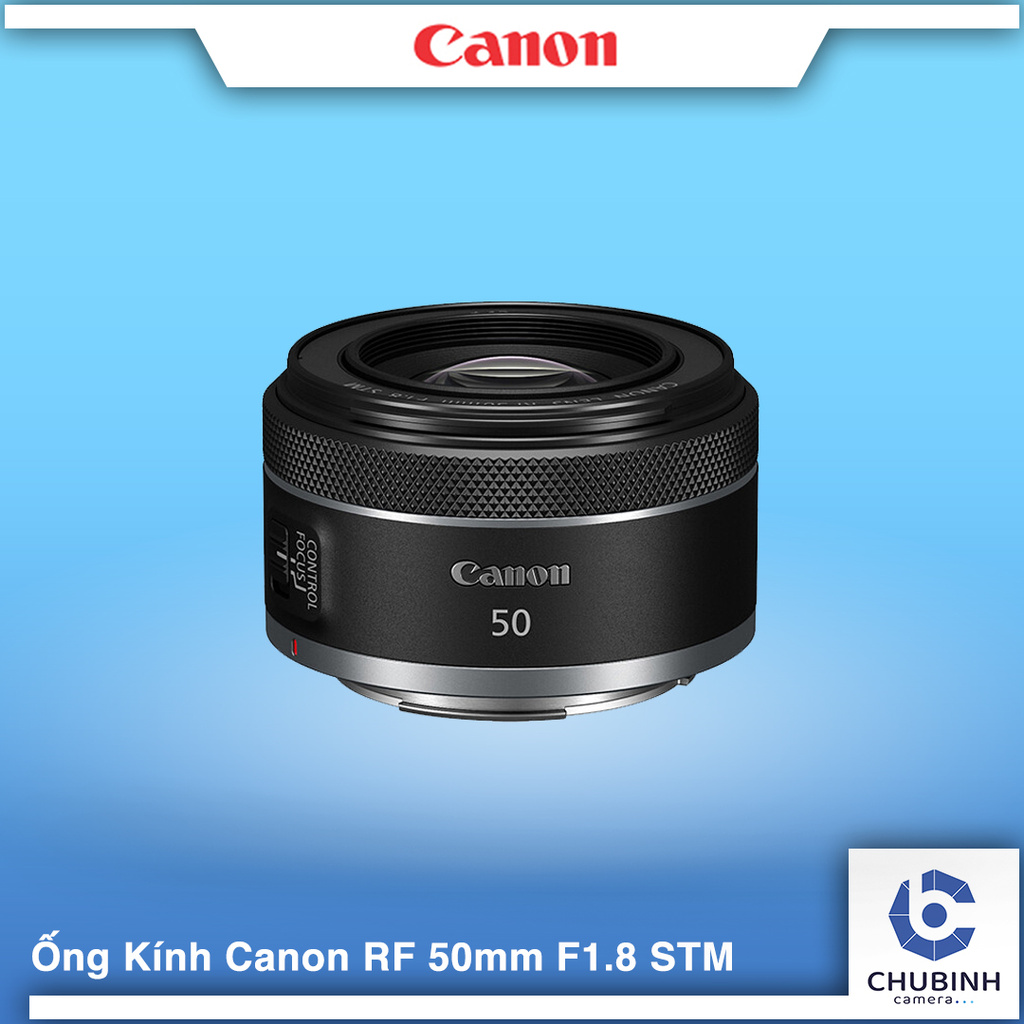 [Tặng filter + decal dán] Ống kính Canon RF 50mm f/1.8 STM