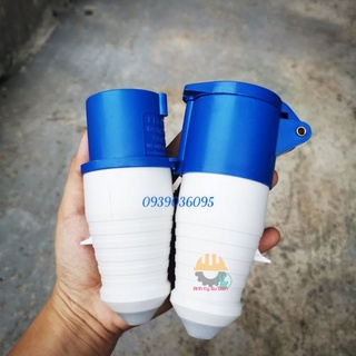 Combo 1 Ổ Cắm và 1 Phích Cắm Điện Công Nghiệp 3 Chấu 16A