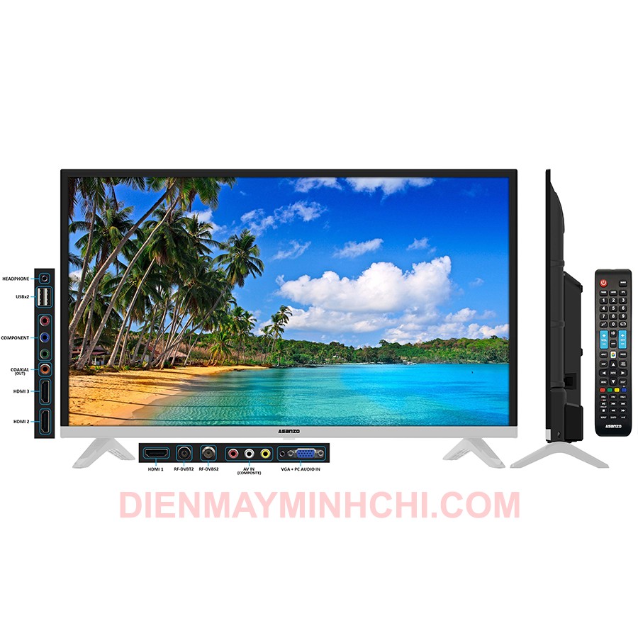 Tivi LED Asanzo 32inch model 32T31 tích hợp truyền hình số mặt đất