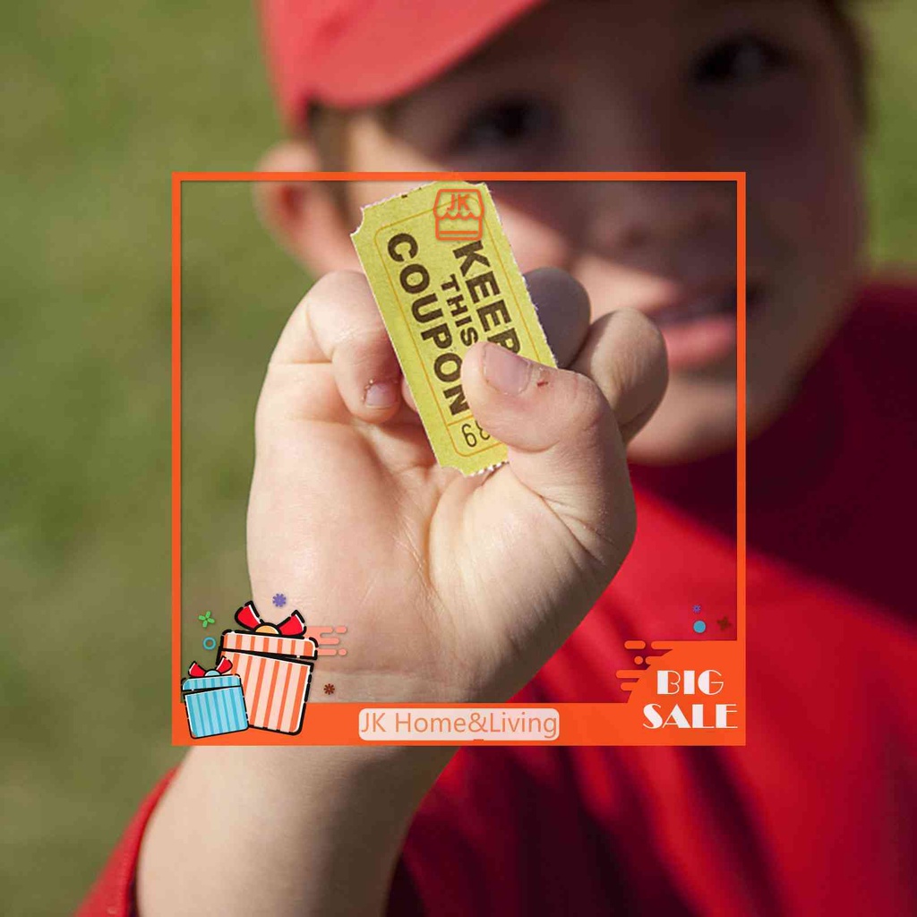 1 Cuộn Vé Raffle Event Tickets Dễ Xé