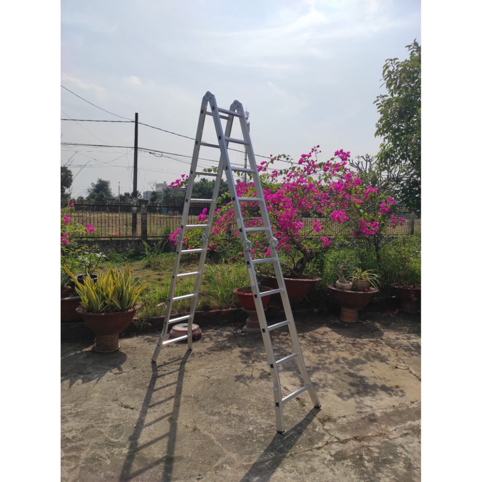 THANG NHÔM GẤP 4 ĐOẠN ✅SUMIKA SK605 5M8✅