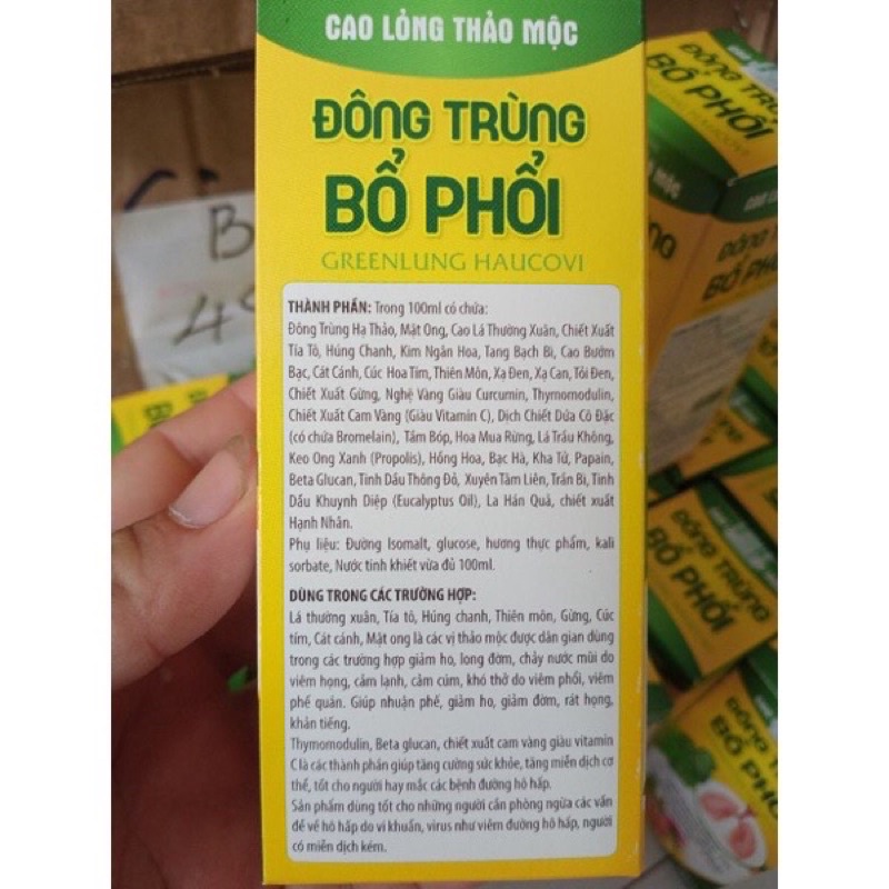 ✅ Đông trùng bổ phổi bổ phế, ngừa các bệnh về đường hô hấp