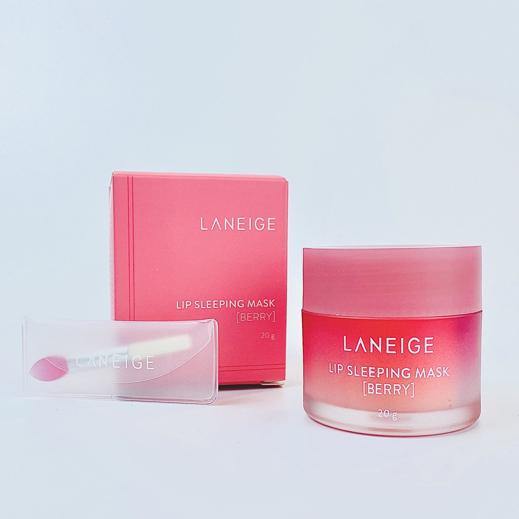 Mặt Nạ Dưỡng Ẩm Cho Môi Ban Đêm LANEIGE - Ủ Dưỡng Môi Hàn Quốc Lip Sleeping Mask dưỡng ẩm, giảm thâm SN04