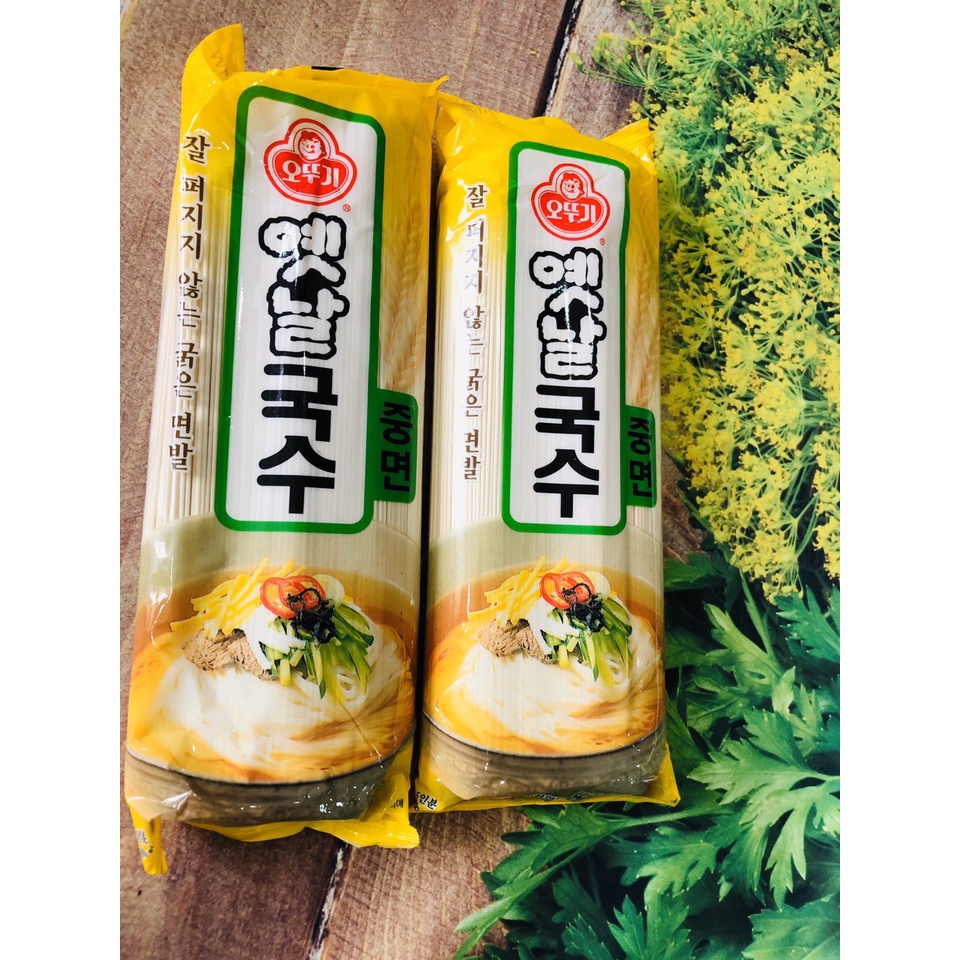 Mì Ottogi sợi nhỏ/trung/lớn 500g_Mì Hàn Quốc