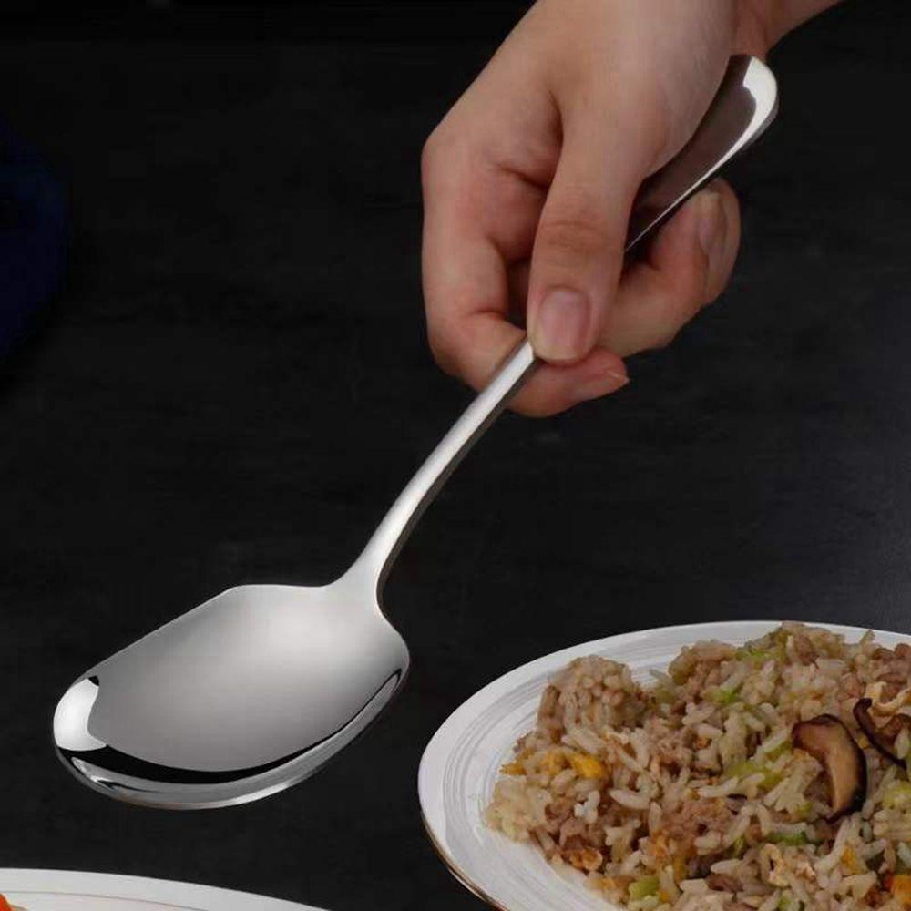 Muỗng Múc Canh Bằng Thép Không Gỉ Tiện Dụng Cho Nhà Bếp