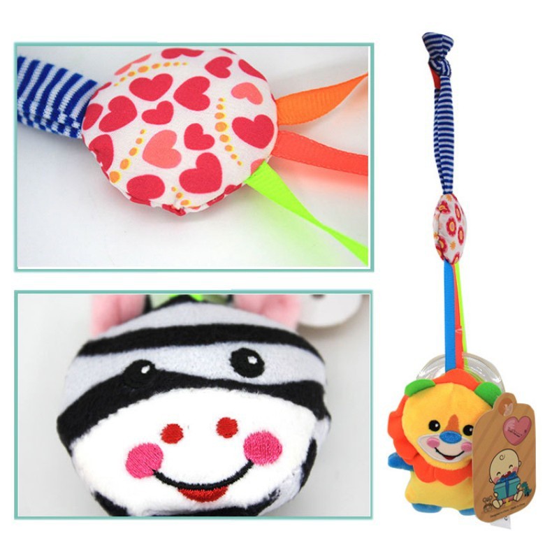 Đồ chơi nhồi bông treo xe đẩy em bé