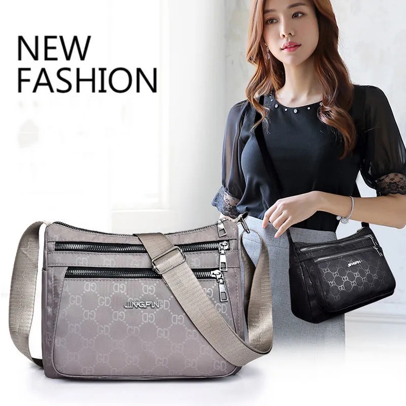 Túi Xách Vải Oxford Nhiều Ngăn Thời Trang Hàn Quốc kf008