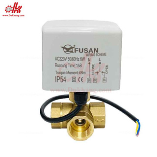 Van motor điện 3 ngã, 3 dây đóng mở nước