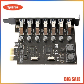 Usb Pcie Adapter 7 Cổng Usb 3.0 Hub Pcie Adapter Pci-E Usb Controller