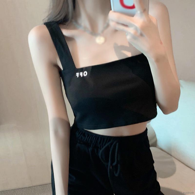 Áo Ba Lỗ Dệt Kim In Chữ Thời Trang Cho Nữ | BigBuy360 - bigbuy360.vn