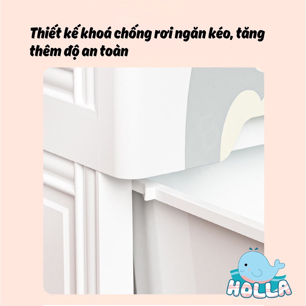 Tủ 5 Tầng Hoạt Hình Holla HL-09193