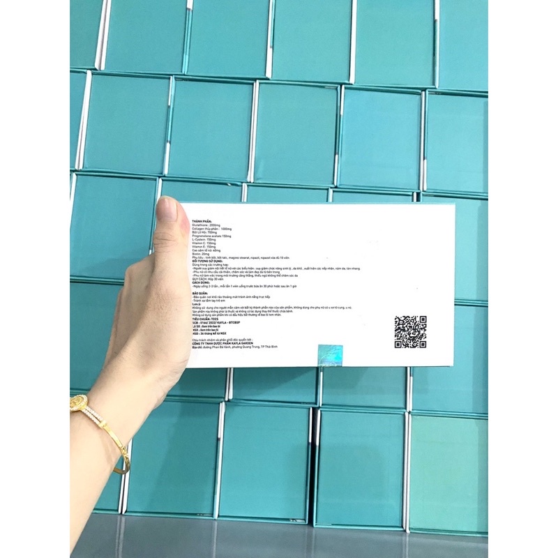 Viên uống glutathione 2000 trắng da mờ nám-viên uống glu 2000