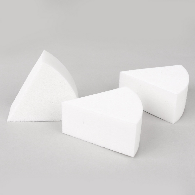 Mút Trang Điểm Hình Tam Giác Bằng Da Mềm Thân Thiện Với Làn Da Tự Nhiên Không Để Lại Dấu Vết Có Thể