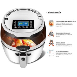 Nồi chiên không dầu Nine Shield KB-6001M, 8L